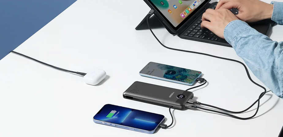 VEGER powerbanks en opladers